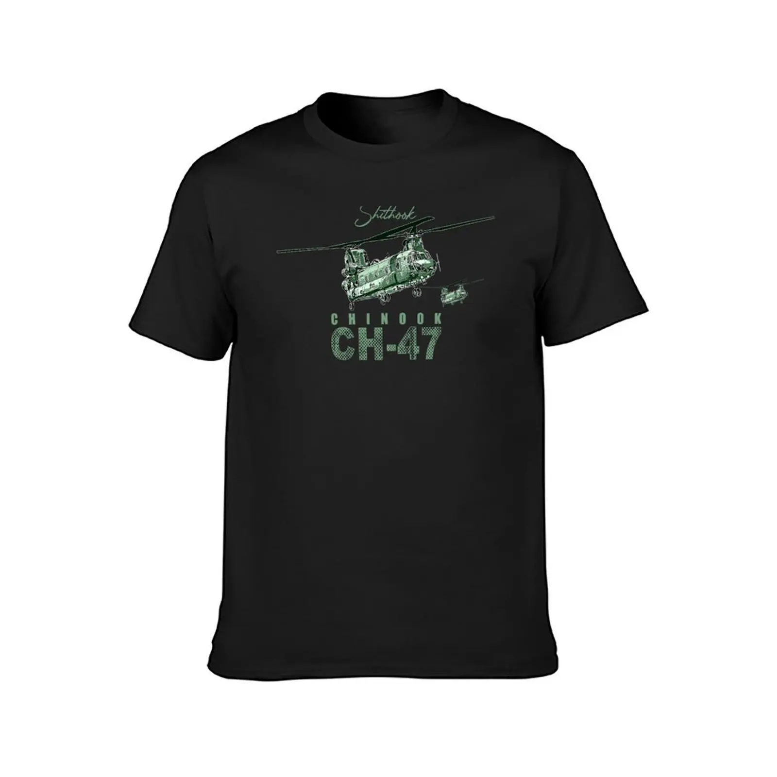 CH-47 Chinook helicopter T-Shirt animal prinfor boys graphics mens plain t shirts