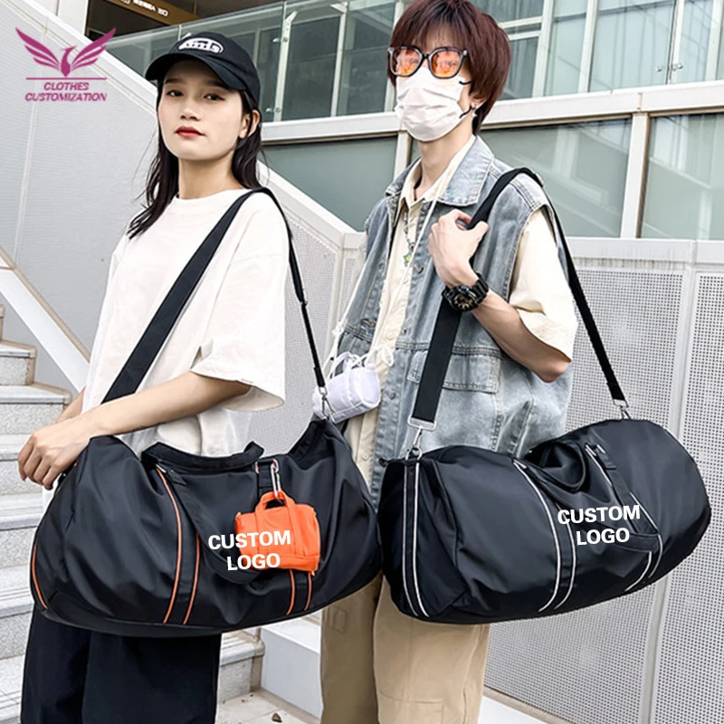 

Custom Gym Bag Travel Bag print photo Luggage Bags Shoulder Outdoor Tote DIY logo Weekend Waterproof Sport Bag
