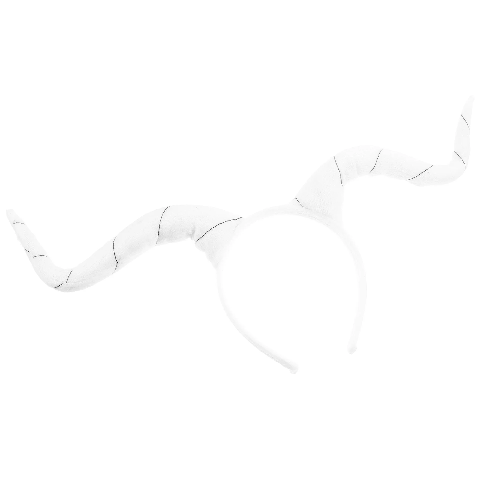 

Simulation Antelope Horn Hair Band White Premium Lightweight Easter Christmas Exaggerated Headdress Party Supplies Hair Hoops