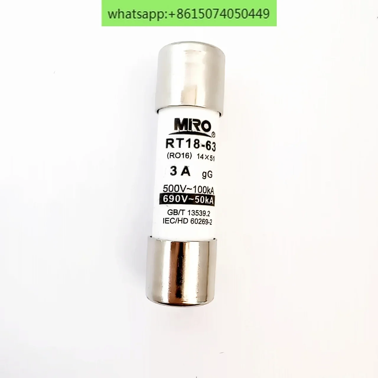 

10 шт. предохранитель Ming RO16 14x511A ~ 63A 500 В 690 В керамический предохранитель