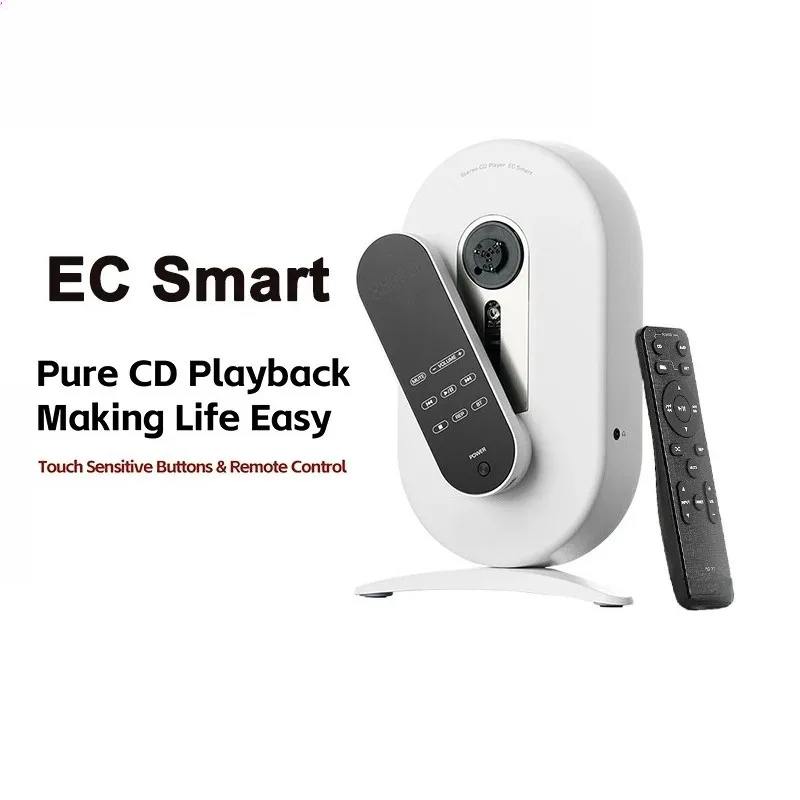 Smart CD Player with DA11 Optical Driver CS43131 DAC Bluetooth 5.4 Car Desktop CD All-In-One Remote Control
