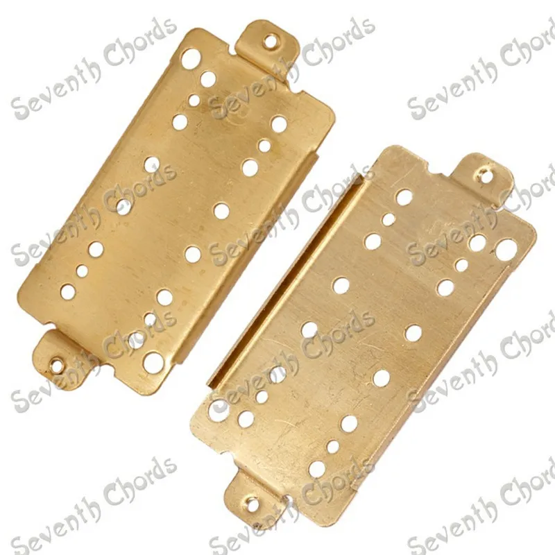 

2Pcs Brass Electric Guitar Humbucker Baseplate Guitar Double Coil Pickup Baseplate for Guitar accessories parts