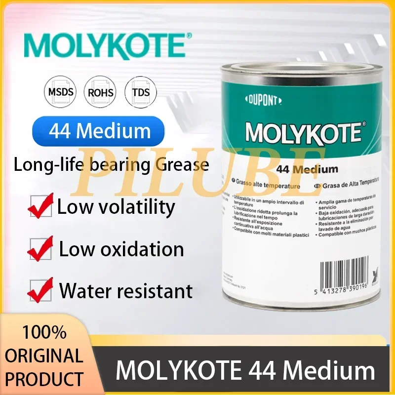 

Dow Corning MOLYKOTE 44 Medium High and Low Temperature Resistant Long-lasting Bearing Grease 44M 44-M Original Product