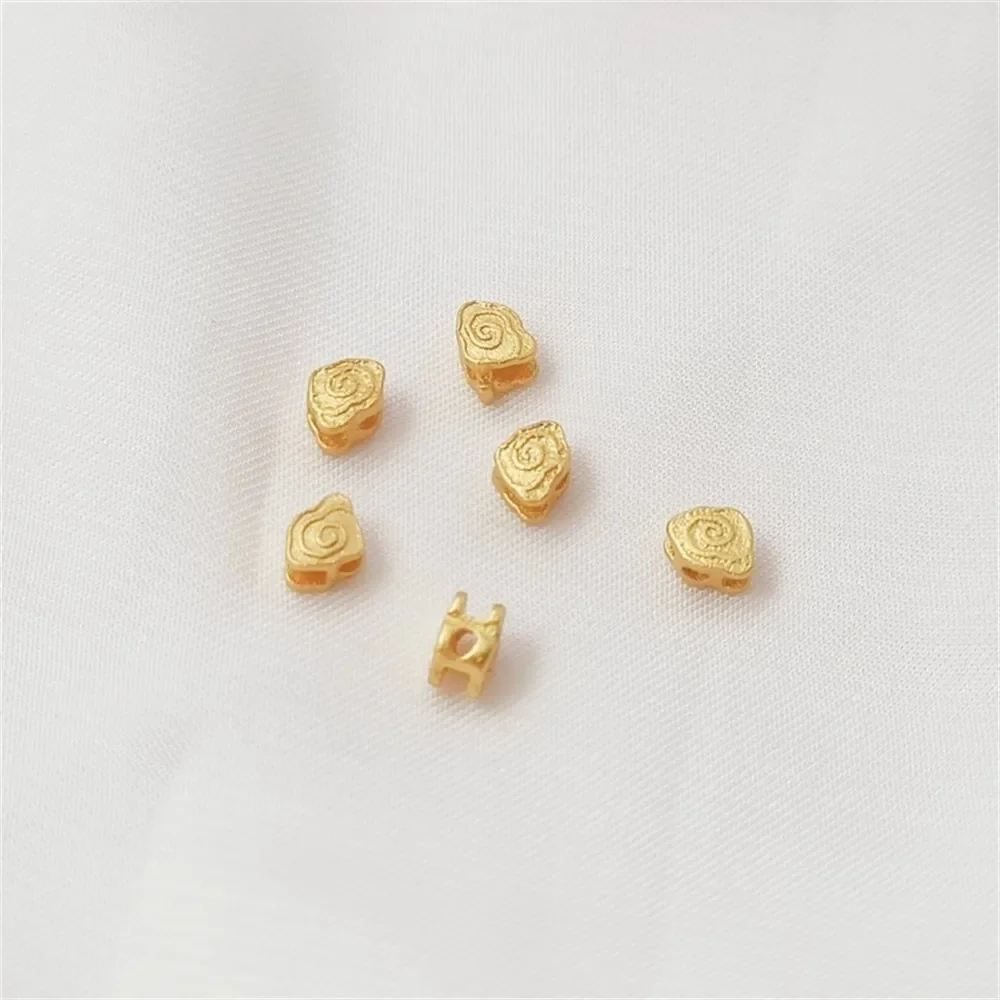 الرمال الذهب النفط يقطر الكرة المجوفة الصحن الطائر اللؤلؤ البرسيمون الميمون سحابة زهرة قوس قزح وقلادة على شكل فراشة الإكسسوار #4