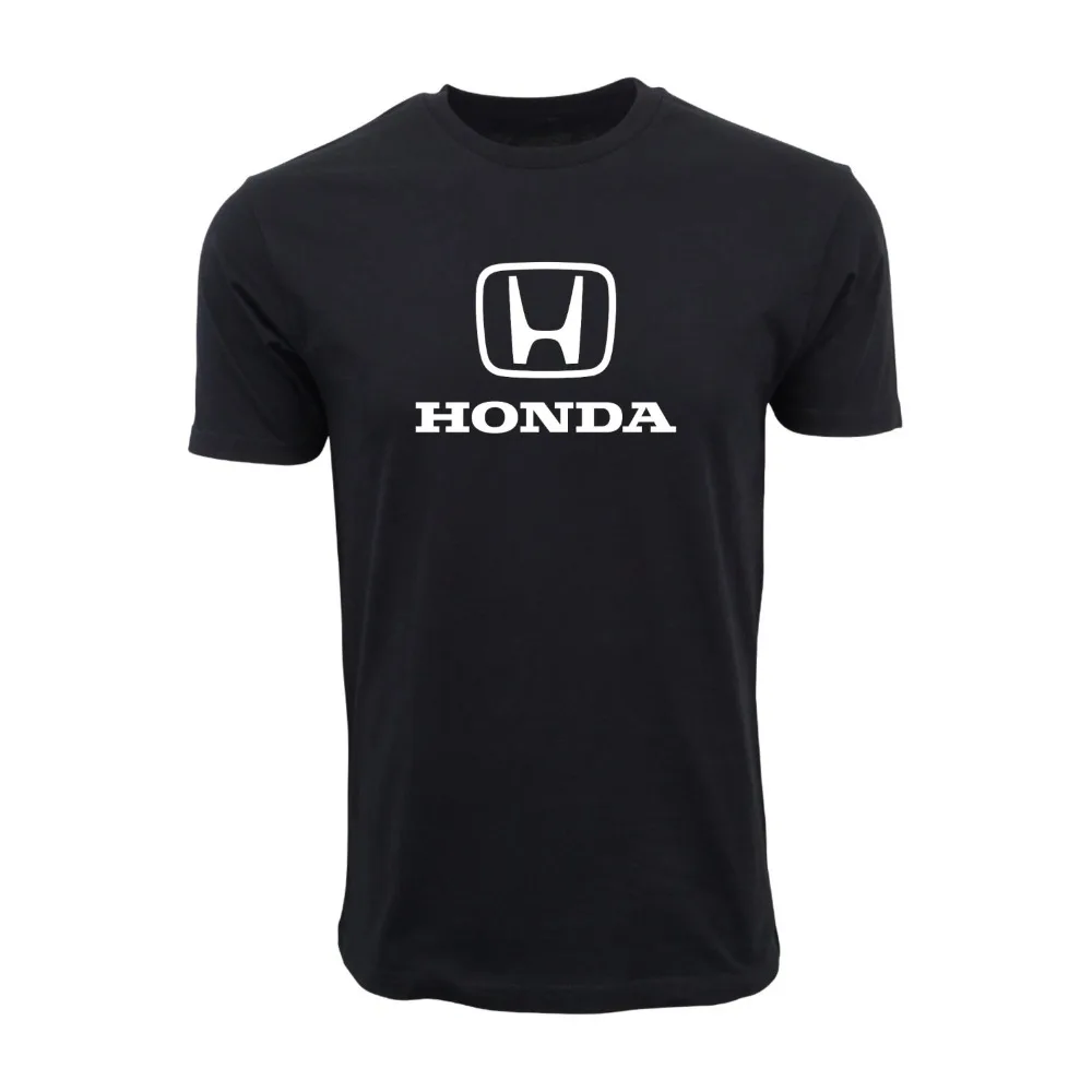 

Honda Men's and Women's T-shirt Honda LOGO GRAPHIC Summer Retro Motorcycle Tee Racing Short-sleeved Spring Cycling Off-road Top