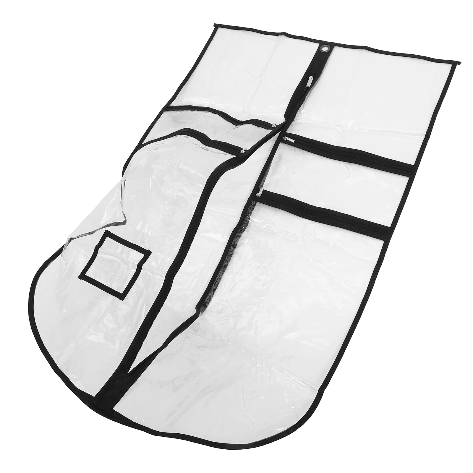 

Pvc Dance Costume Storage Bag Transparent Lightweight Hanging Clothes Cover For Clothing Organizer Garment Bags For Storage