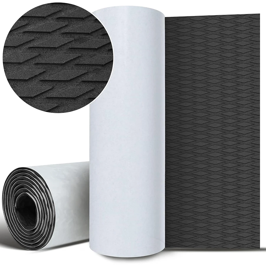 

240*60CM EVA Foam Ship Deck Mat Ocean Yacht Floor Anti Slip Imitation Teak Marine Carpet Swimming RV Golf Cart Non Slip Pad