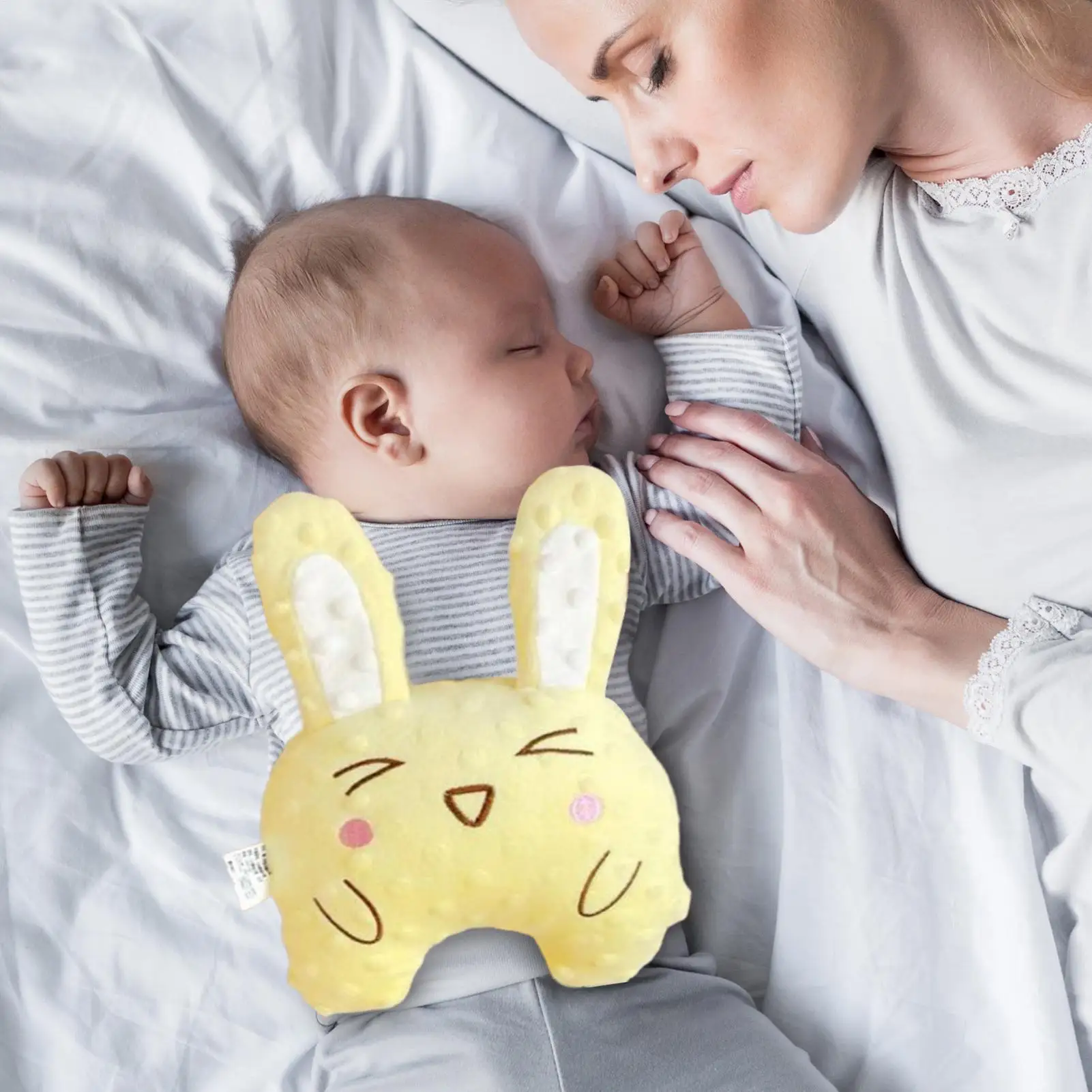 Baby Soother Rabbit Soothing Doll Baby Sleeping Patter Adjustable Vibration Modes Sleep Aid For Nursery Bedtime Crib Boys Girls