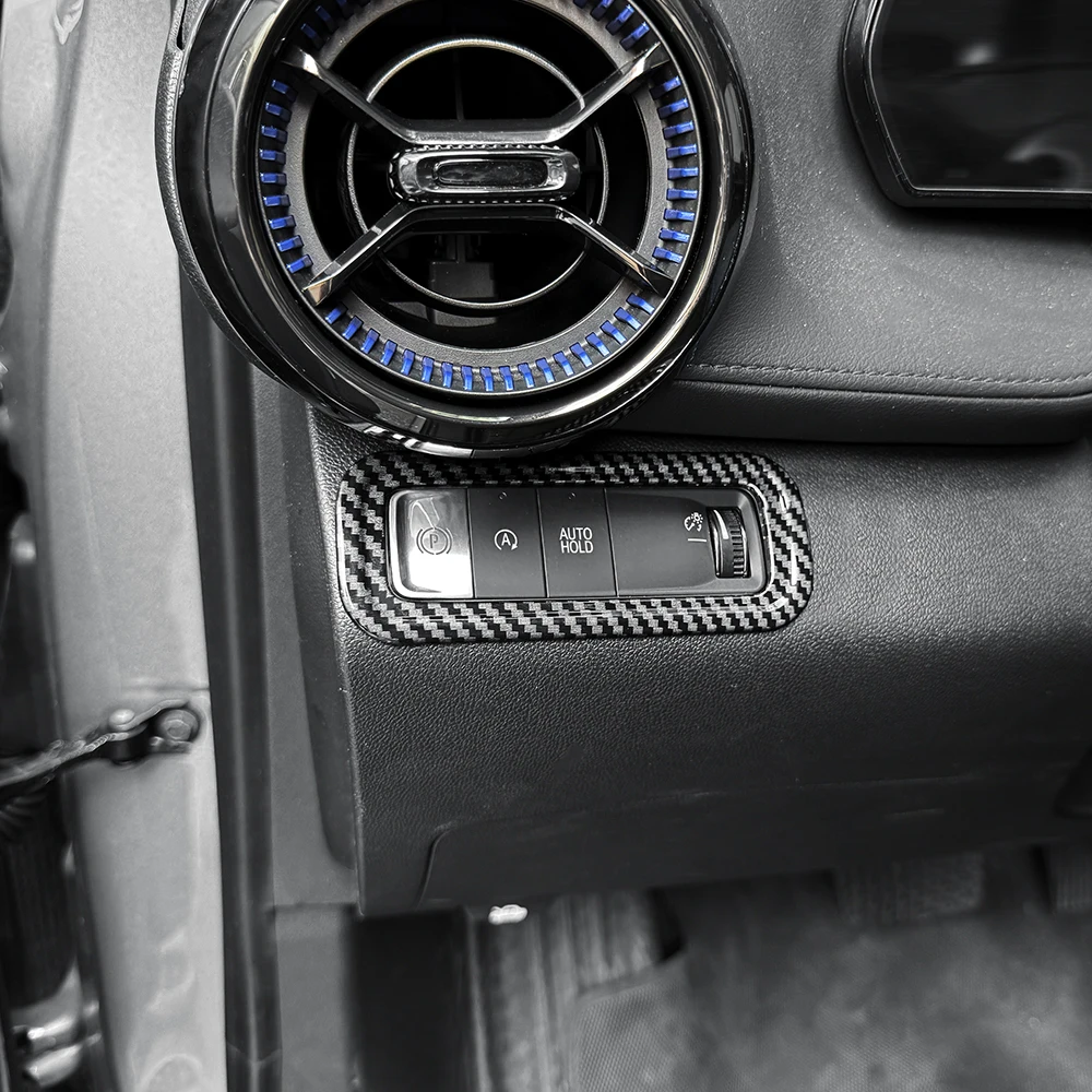 

For Chevrolet Equinox 2025 2026 Automotive Headlight Adjustment Button Frame Cover Interior Accessories LHD