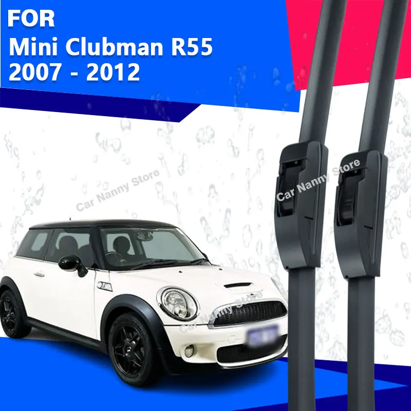 

Щетки лобового стекла для Mini Clubman R55 2007-2012 Автомобильные дворники Резиновая полоса стеклоочистителя Мягкая резина 2008 2009 2010
