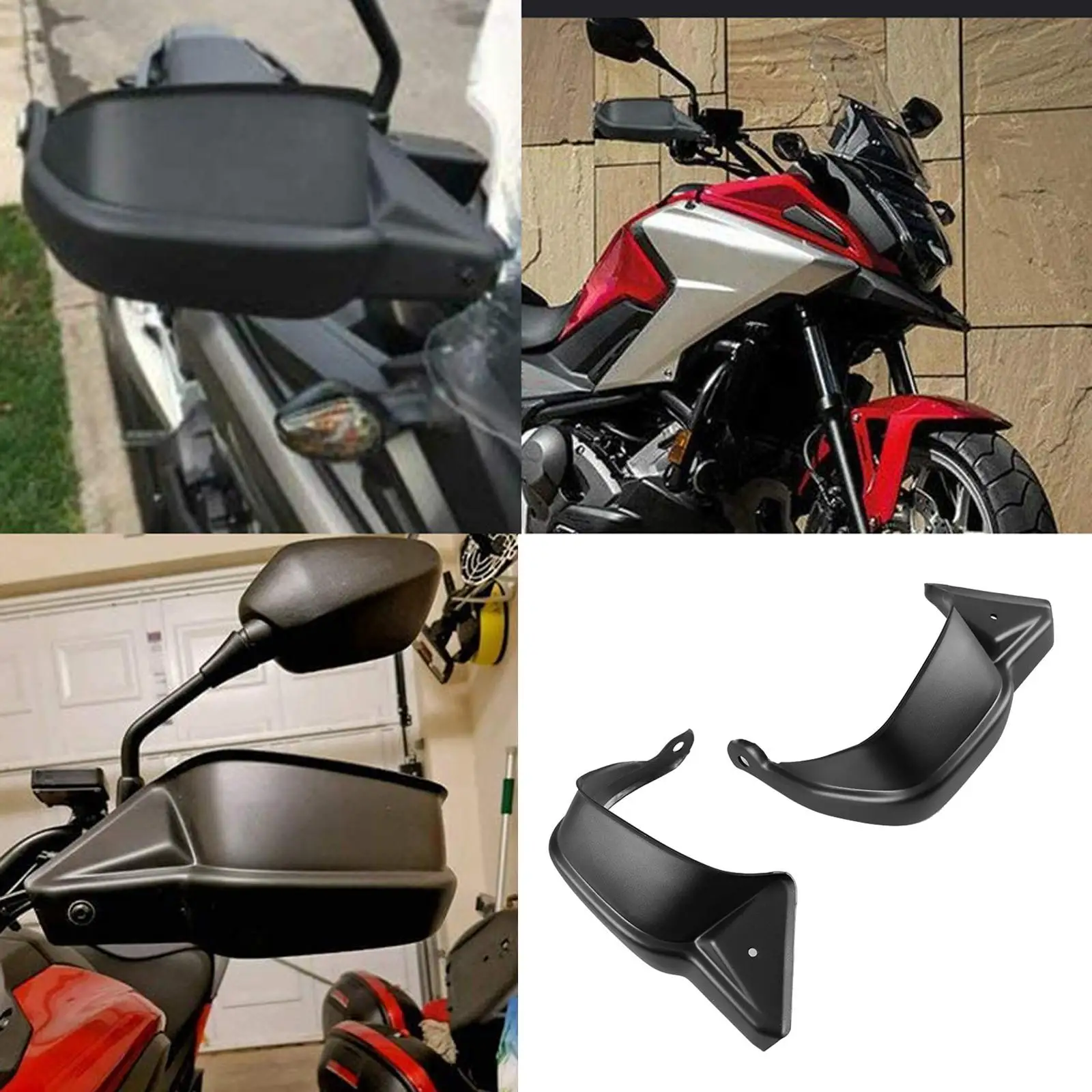 

ABS Motorcycle Handguards Wind Shield Windproof Handlebar Protector for Honda NC700X NC750X DCT 2012 to 2019