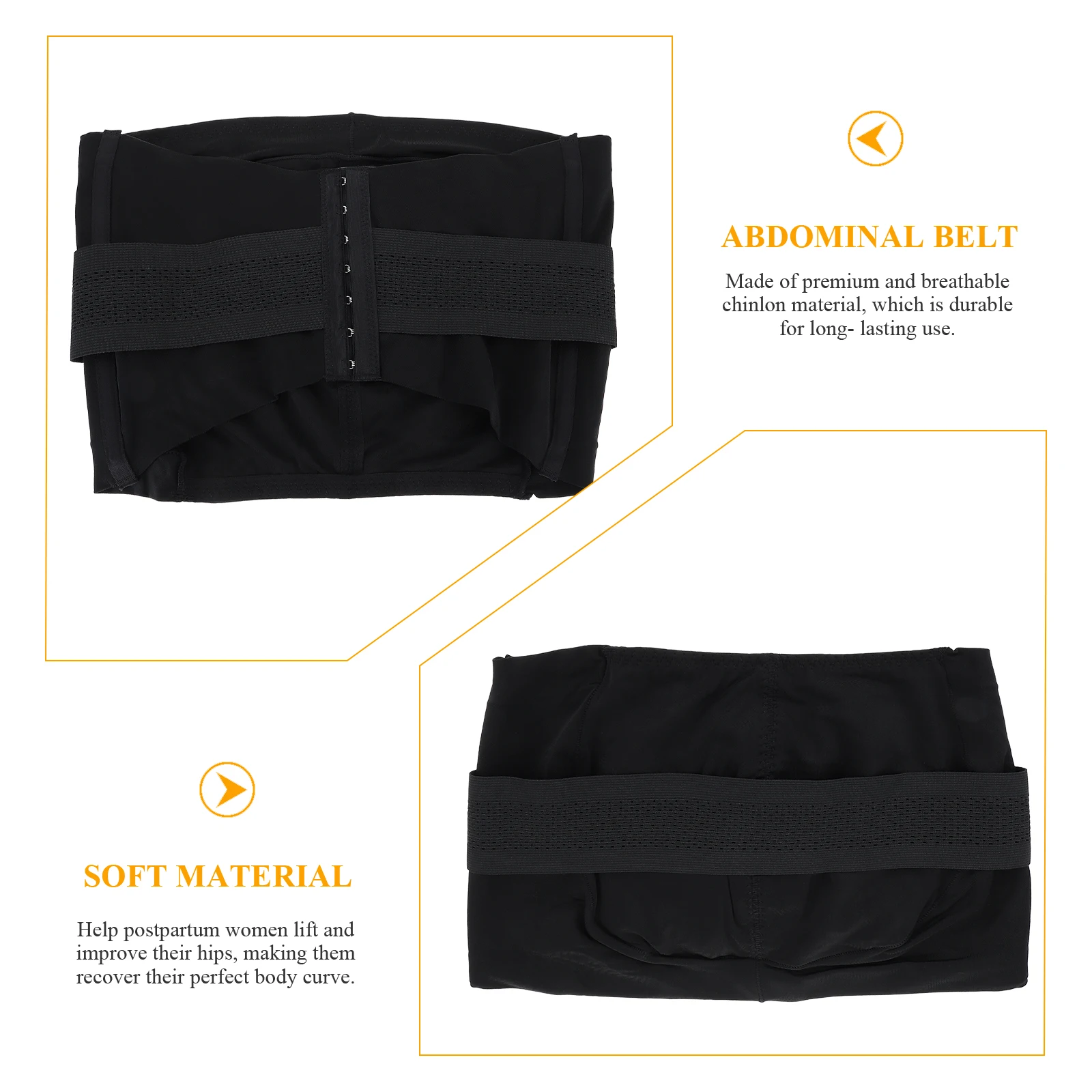 

Breathable Pelvic Repair Belt Support Chinlon Abdominal Band Women Pelvic Correction Belt Flatten Belly