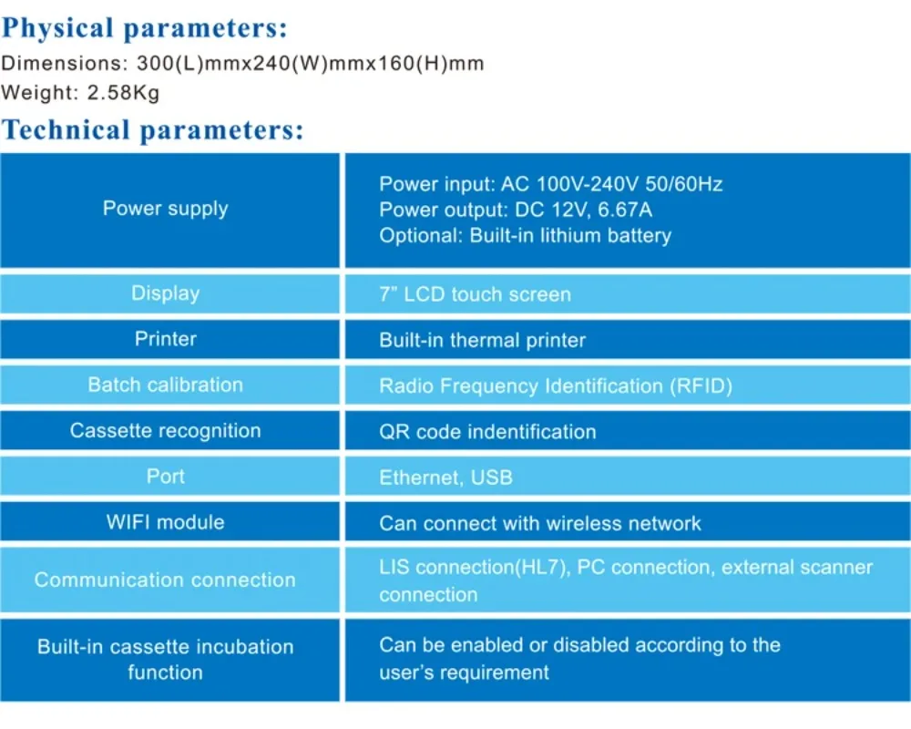 Time-resolved  Immunoassay  / POCT