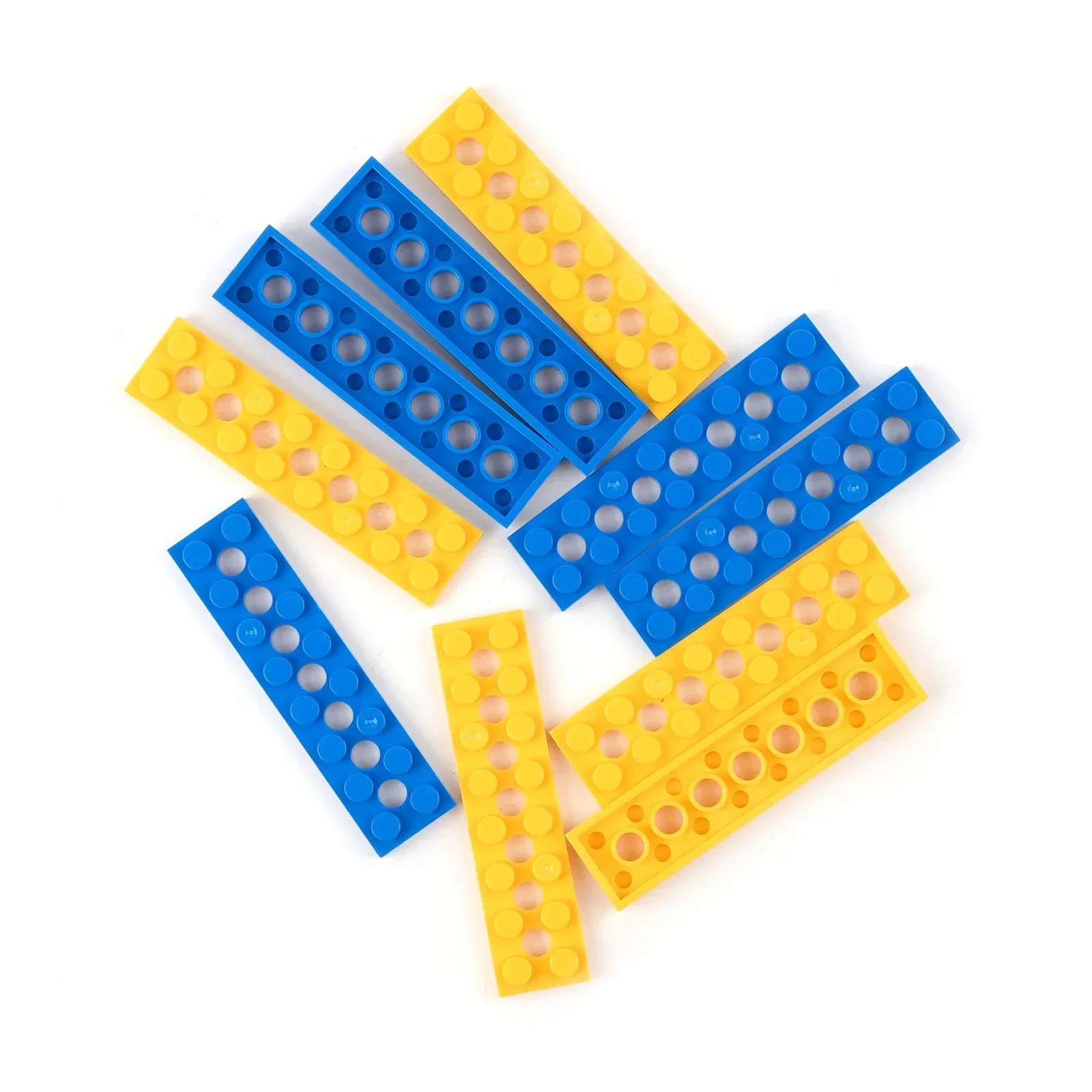 Classic Basic Building Blocks with Holes MOC Technical Short/Long Beam Small Particle Parts DIY Bricks Child Educational Puzzles