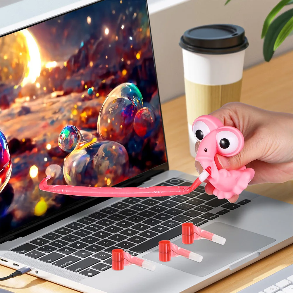 40個入り カエル・トカゲ型 パーティーホイッスル プラスチック製 ノイズメーカー 誕生日 ブローホーン 子供のお祝い ブローホイッスル パーティーグッズ