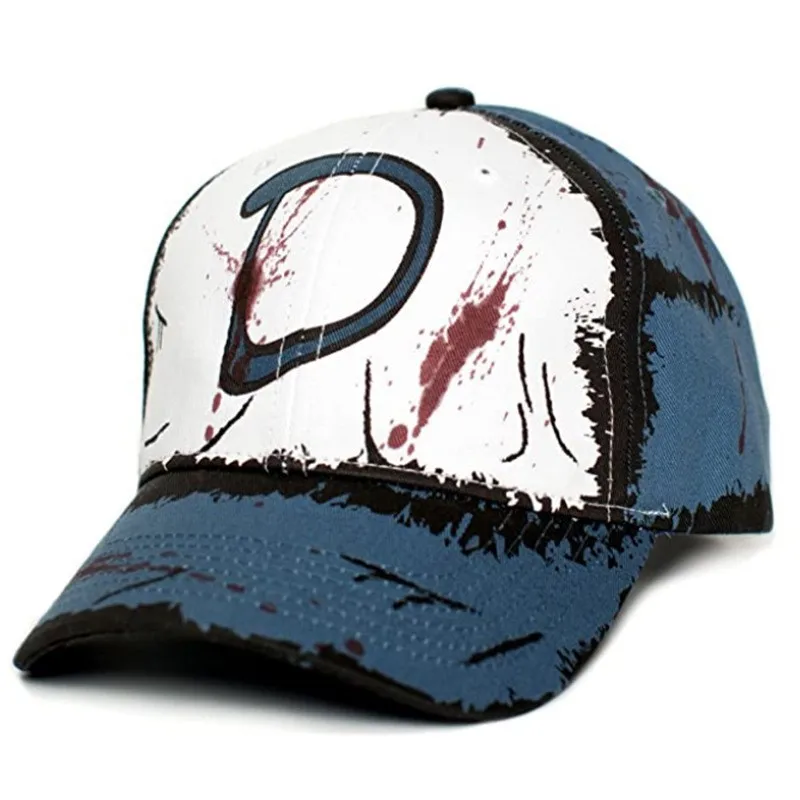 The Walking Dead Hat Clementine Adjustable Baseball Hat Unisex Cotton Casual Sunshade Hat Duck Tongue Hat