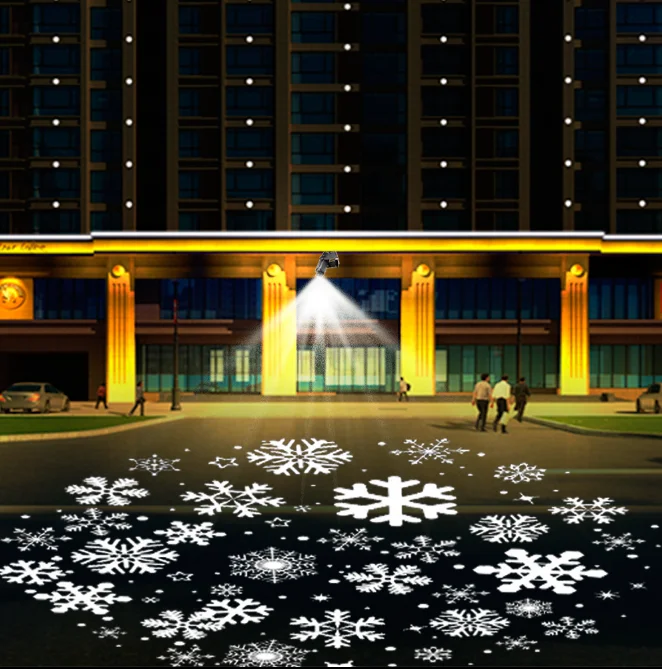 300w IP65 Logo Projector Lamp Waterproof  Light 4picture/8 Image Rotating Professional Advertising Lights Kc Certificat