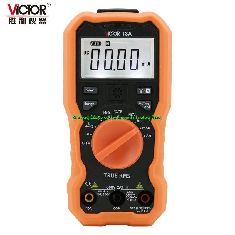 Victor VC18A/VC18B High precision Bluetooth multimeter RMS sensing smart digital multimeter