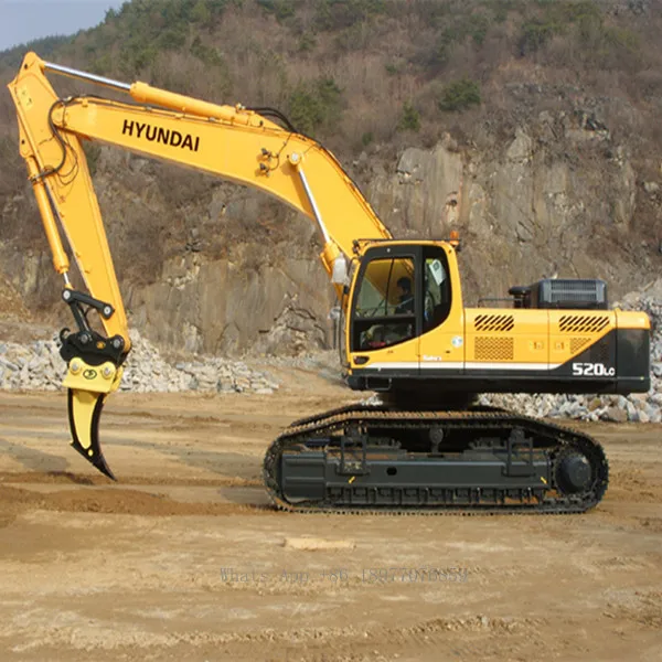 Baggerteile, Befestigung, Maschinen, robuster hydraulischer Ripper, Vibration für Fels mit hochfesten Schaufelzähnen, Vibro-Ripper