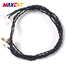 MAXCXT 5PCS 0.8 Mm 2 Pin Conecting Cable DIY Accessories for Led Light Kit Compatible with Building Blocks Model