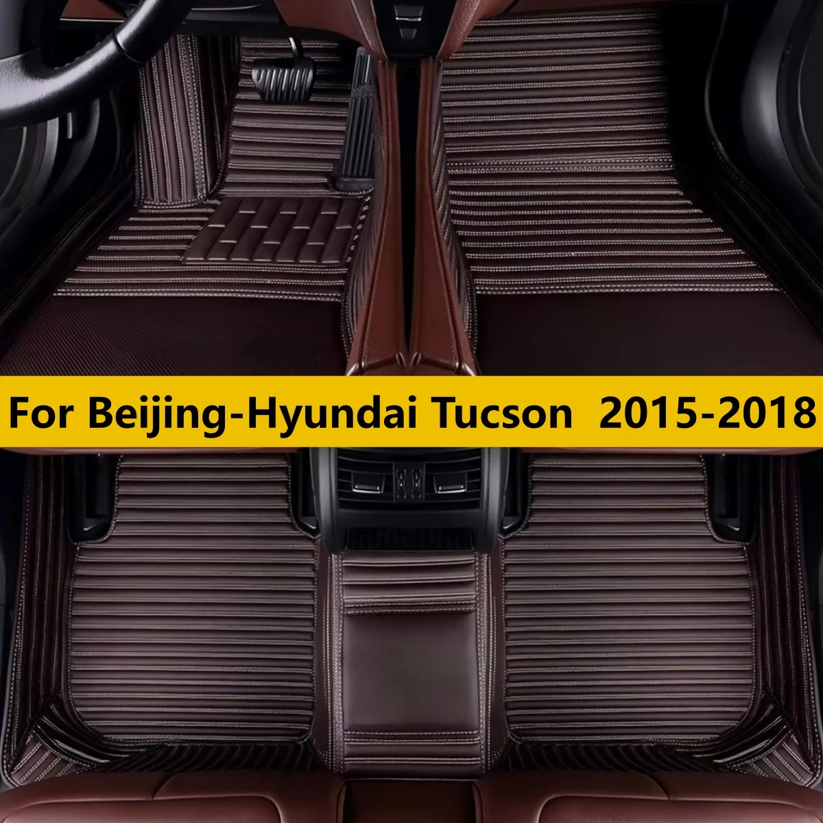 

Автомобильные коврики для Beijing-Hyundai Tucson SUV 2015-2018 годов, универсальные, для мужчин и женщин, аксессуары для автомобиля