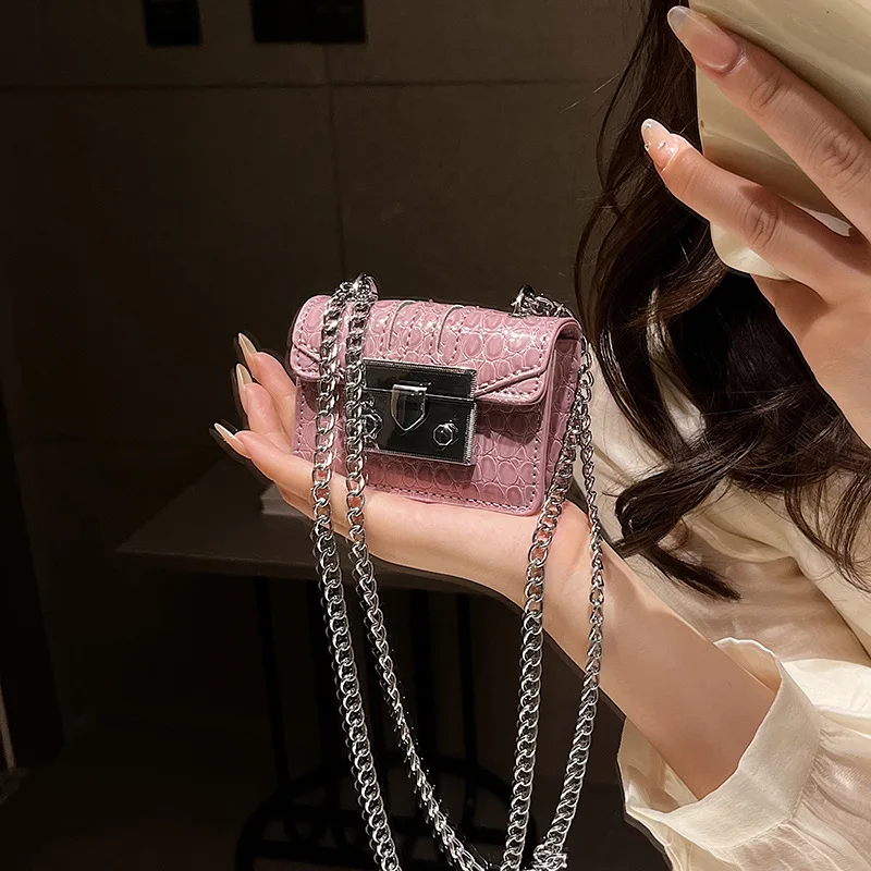 Handbag Women's 2024 Trend Woman Shoulder Purse Chain Female Bag Mini Summer Crossbody Bags for Women Fashion Luxury Designer