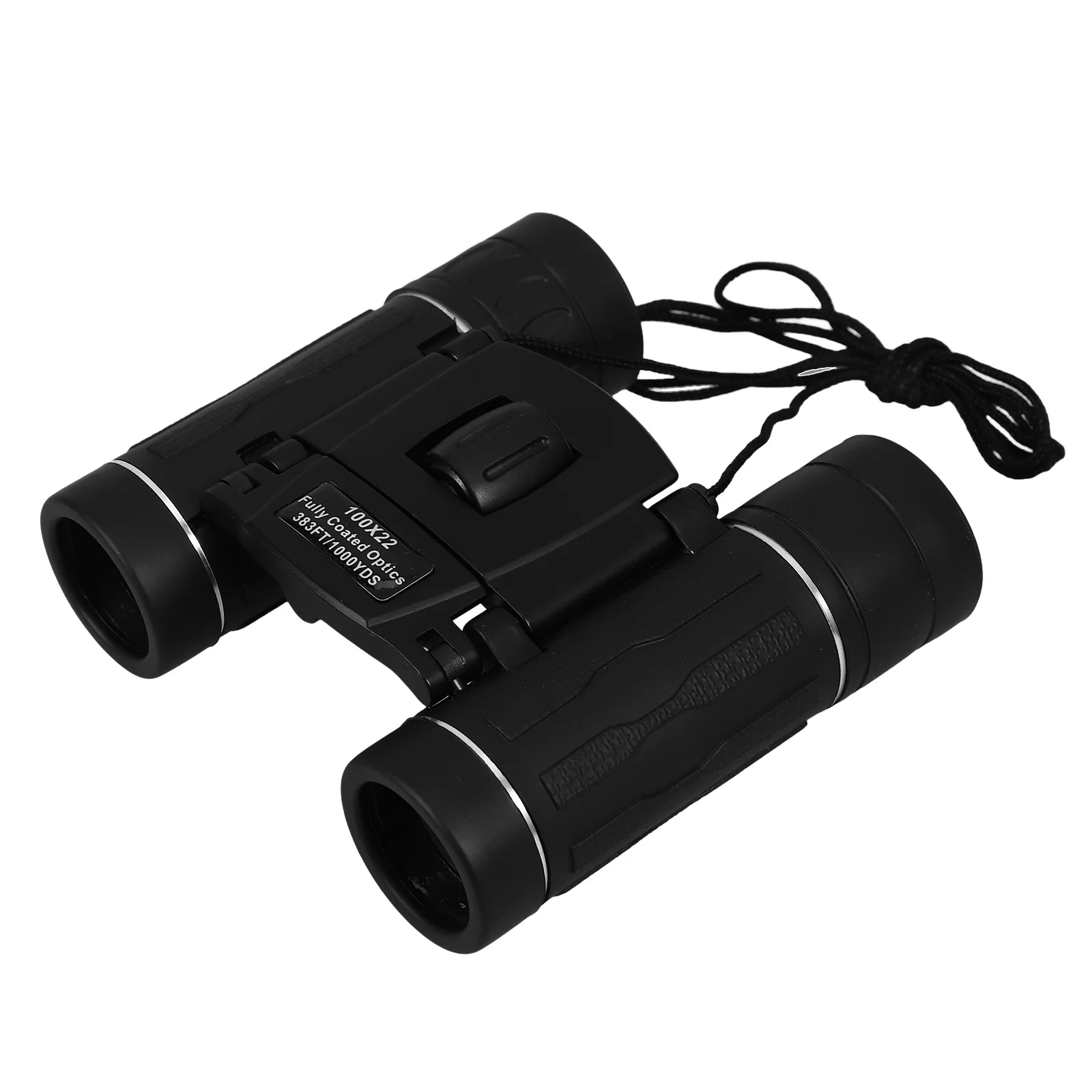 

100X22 Portable Binocular High Definition Bak4 Prism Large Eyepiece Wide Viewing Angle Anti-Slip Ergonomic Design For Camping
