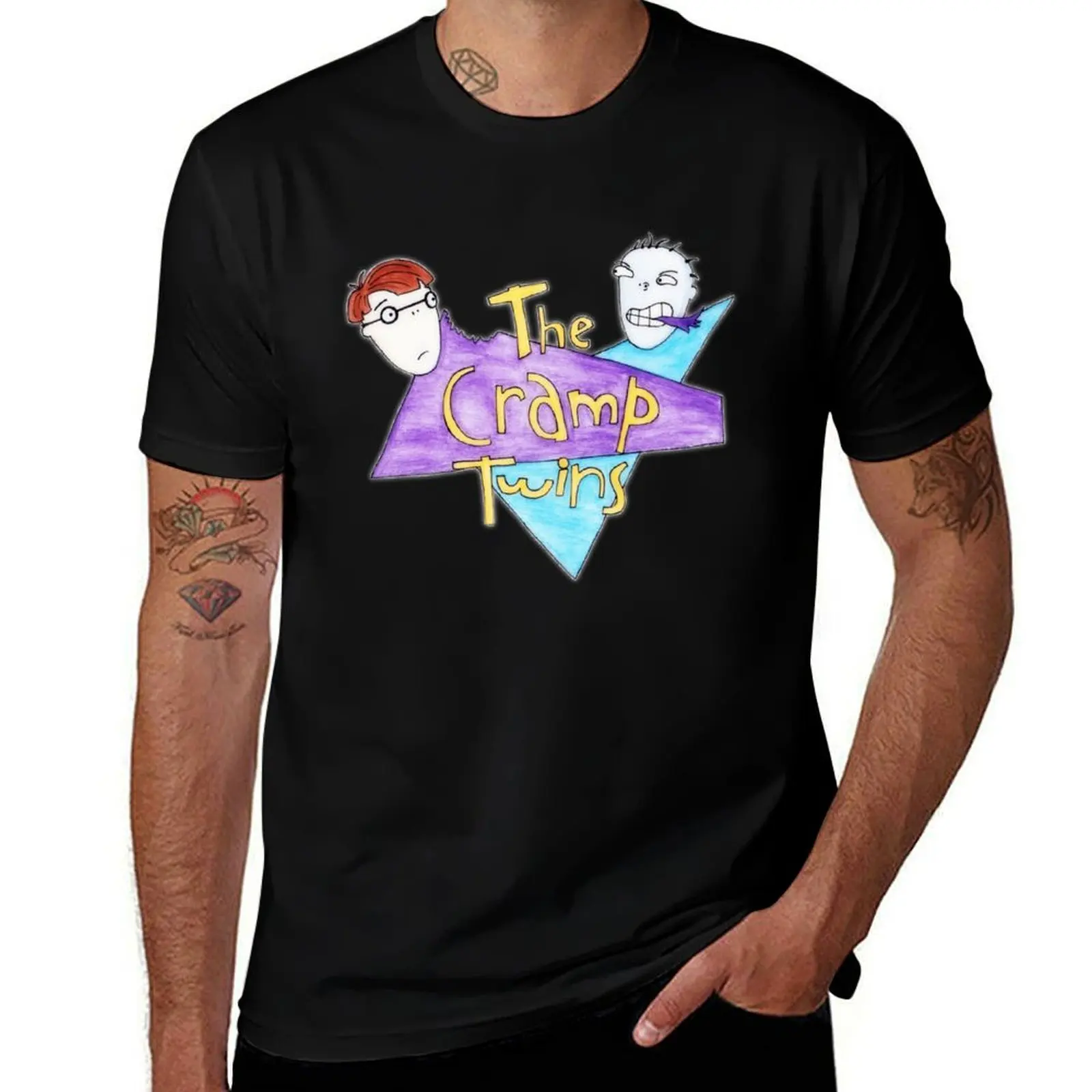 

The Cramp Twins T-Shirt Creative Graphic Tee Shirt