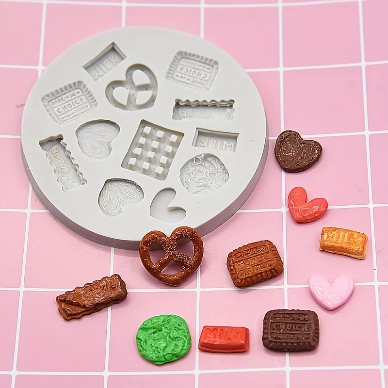 1 Stück/Schokoladenformen, geeignet für Mini-Kekse und Pralinen, handgemachte Duftkerzen zum Selbermachen, eine Wahlmöglichkeit für Bastelliebhaber