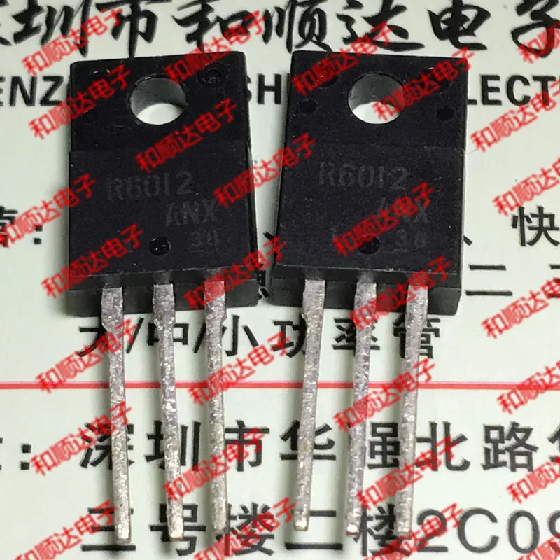 Original New / 5pcs / R6012ANX  TO-220F 600V 12A convert integrated circuits In stock
