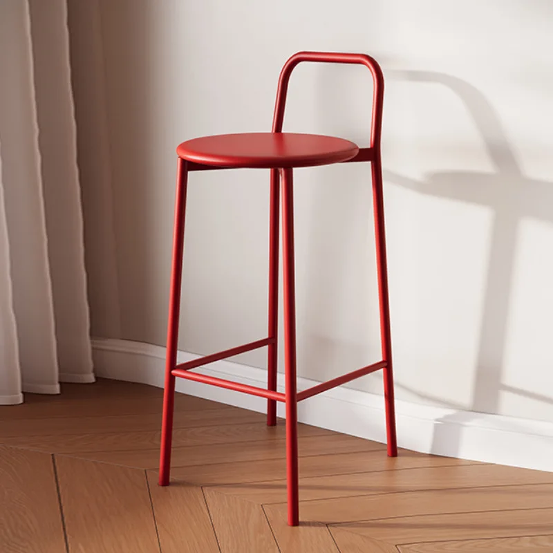 Modern Simple Stable Stools Light Luxury Designer Comfort Outdoor Bar Chair Living Room Creative Nordic Office Bar Furniture