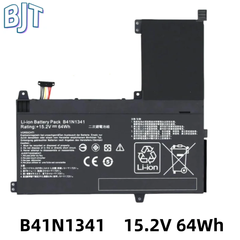 

15.2V 64Wh New Laptop Notebook Battery B41N1341 for Asus Q502 Q502L Q502LA Q502LA-BBI5T12 Series B41BN95 8Cell