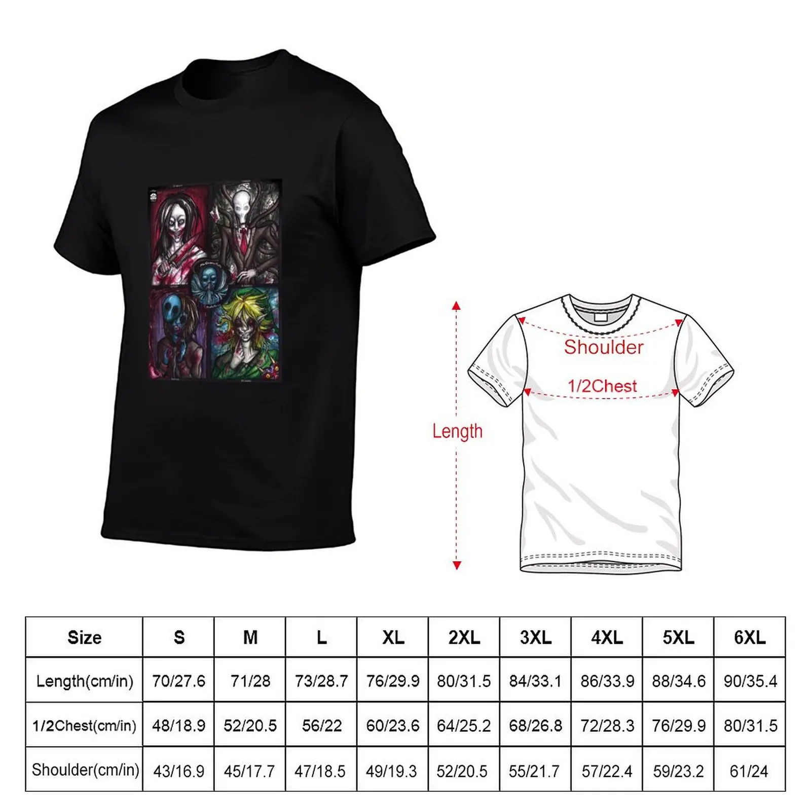 Creepypasta T-Shirt Minimal Art Print T-Shirt