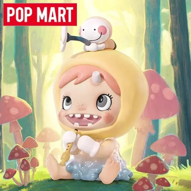 البوب مارت اليد في اليد سلسلة صندوق أعمى اللعب تخمين حقيبة Kawaii أنيمي عمل الشكل مفاجأة صندوق غامض دمية سطح المكتب هدية مزخرفة