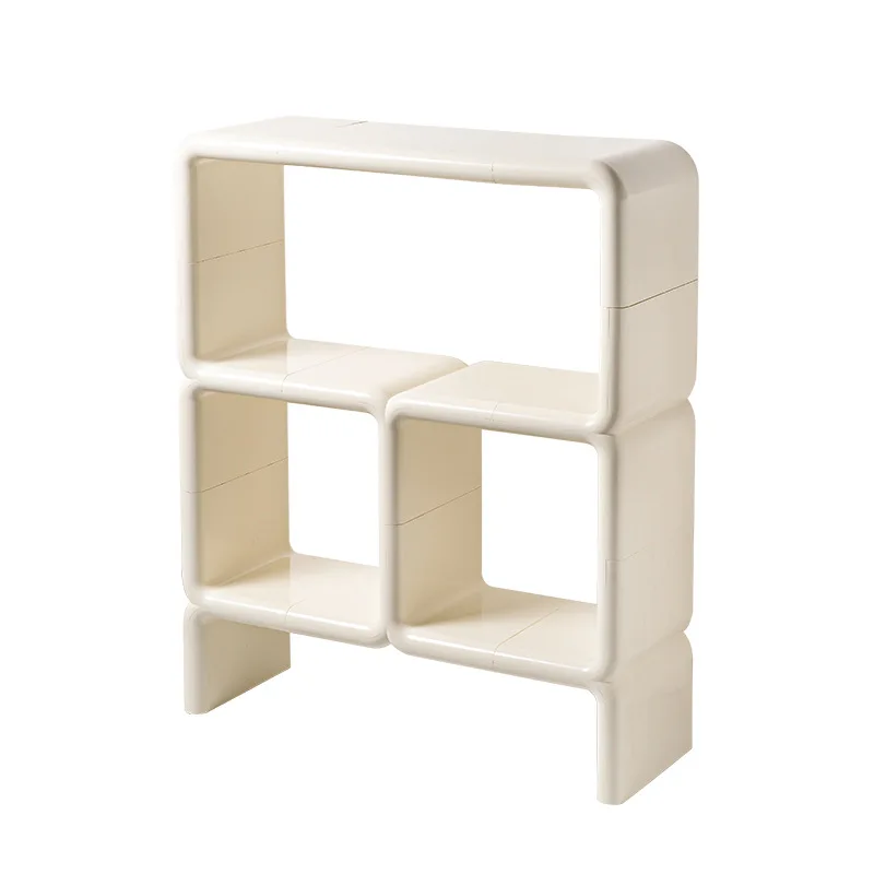 Modern White Bookshelf Items Living Room Indoor Items Minimalist Bedroom Magazine Rack Display Estanteria Salon Nordic Furniture