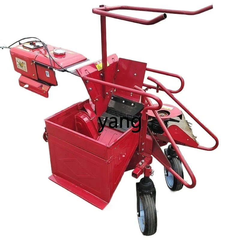 

LH small corn harvester with walking tractor single line corn harvester household