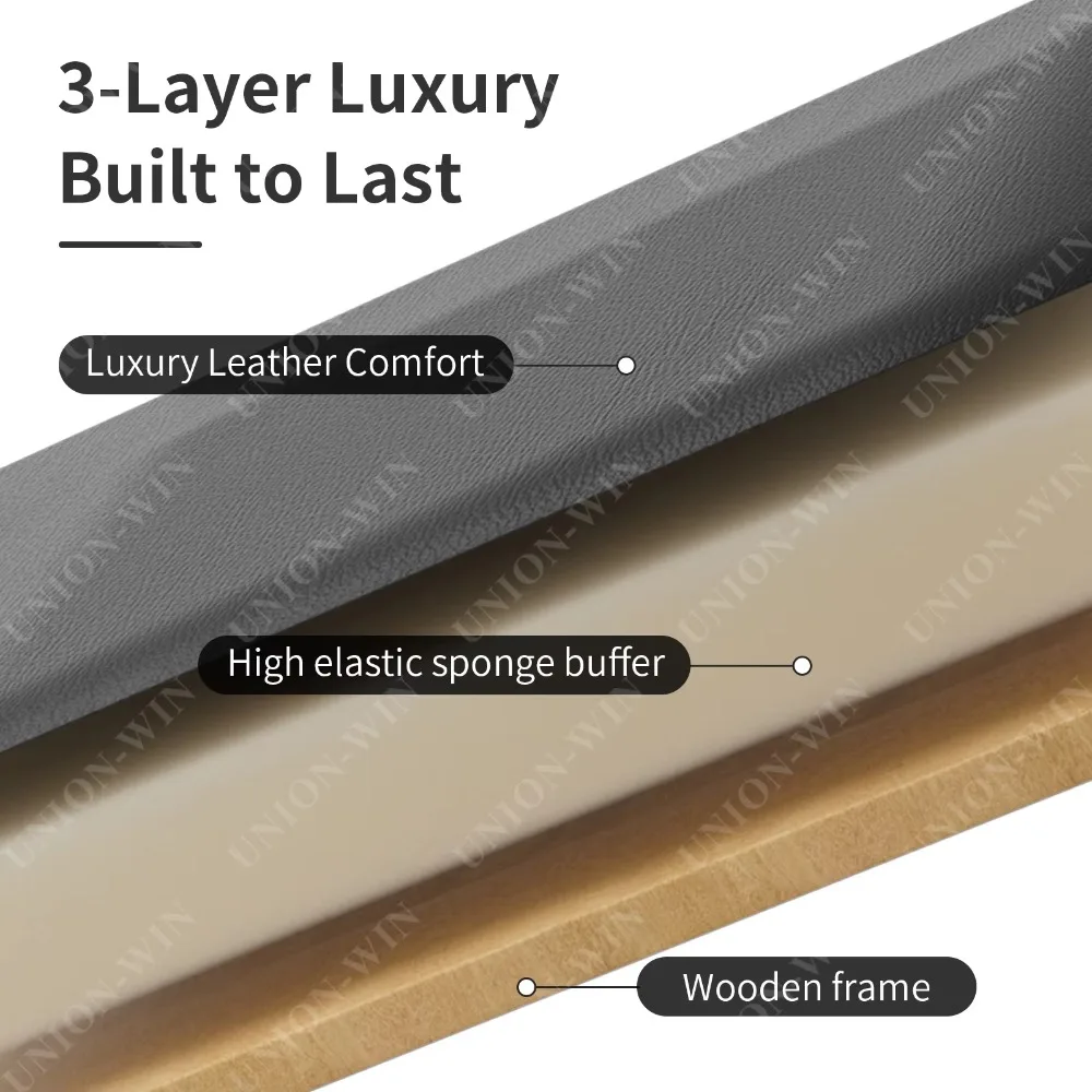 سرير يونيون وين الحديث الفاخر باللون الذهبي الوردي لصالونات التجميل وسرير سبا للوجه قابل للتعديل وسرير رموش للحواجب للبيع #3