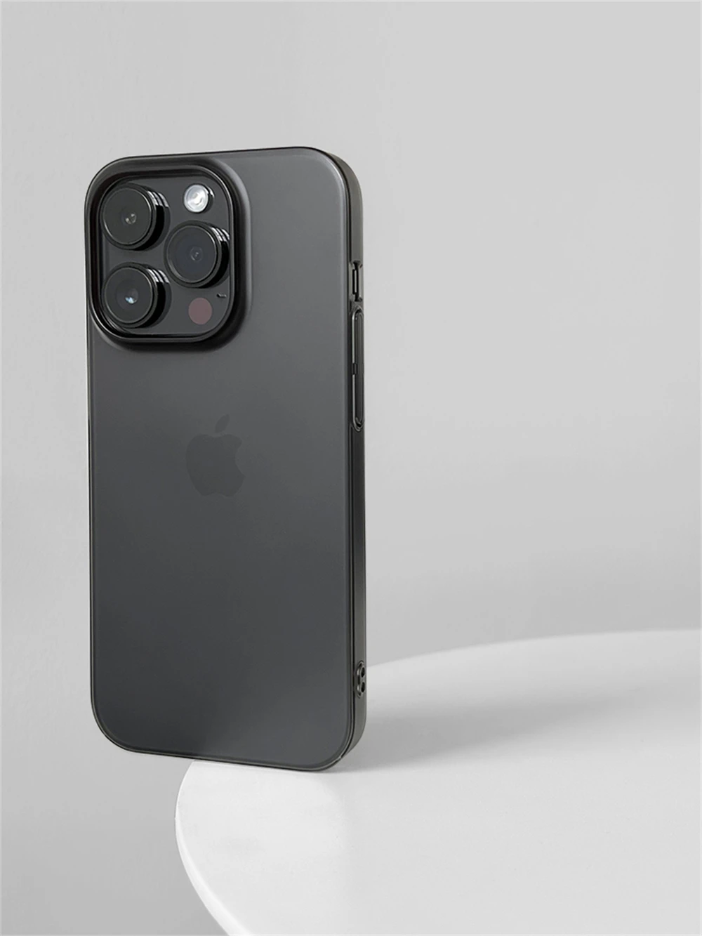 0,7 mm ultradünne, sandgestrahlte, mattierte Hart-PC-Hülle für iPhone 18 17 16 Pro Max 15 14 Plus 13 12, einfache transparente Abdeckung – Detail 12
