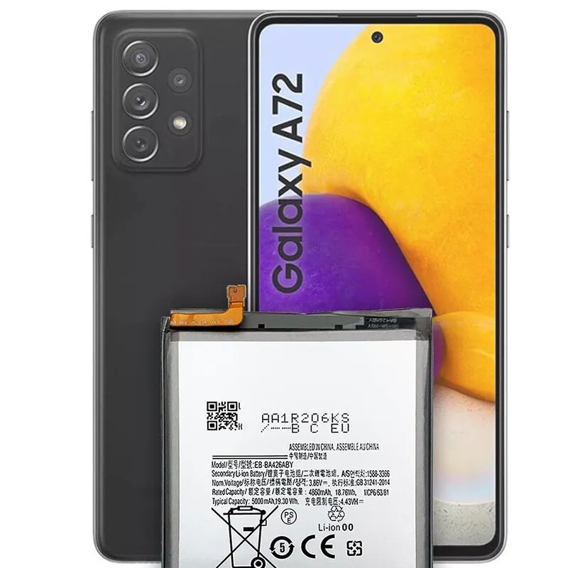 For Samsung Galaxy A72 5G 5000 mAh 3.86V Li-ion Battery (A725 ) (EB-BA426ABY)