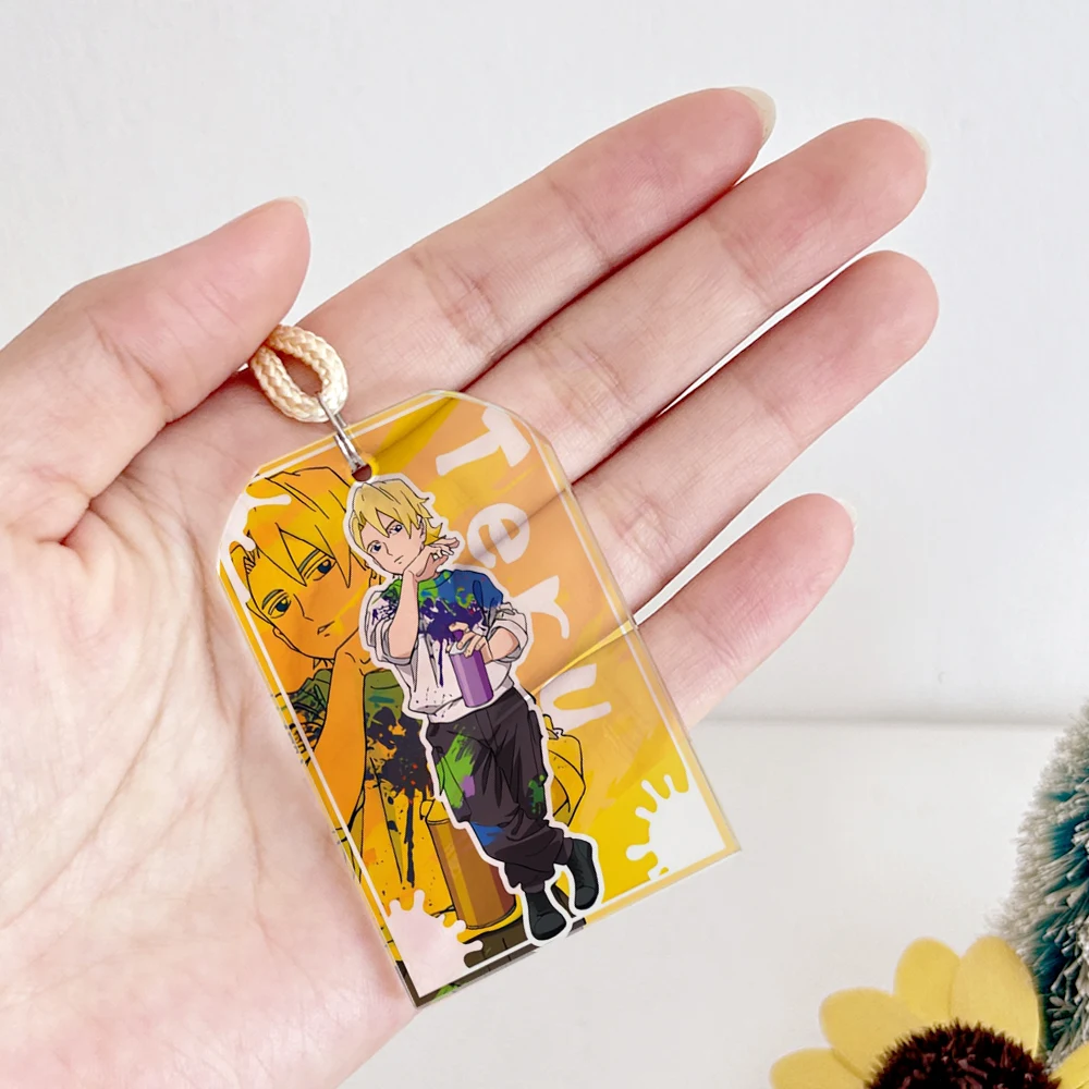 Anime Mobu Saiko Hyaku Mob Psycho 100 Reigen Arataka Cosplay Amulet Omamori Crystal Pendant Mascot Keychain Xmas Birthday Gift