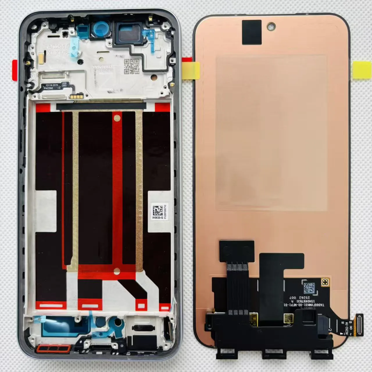 Nowy AMOLED 6.57' do Oppo Reno14 F 5G CPH2743 Reno14 Pro 5G CPH2739 Reno14 Wyświetlacz LCD Ekran Dotykowy Digitizer Zespół — zdjęcie produktu 4