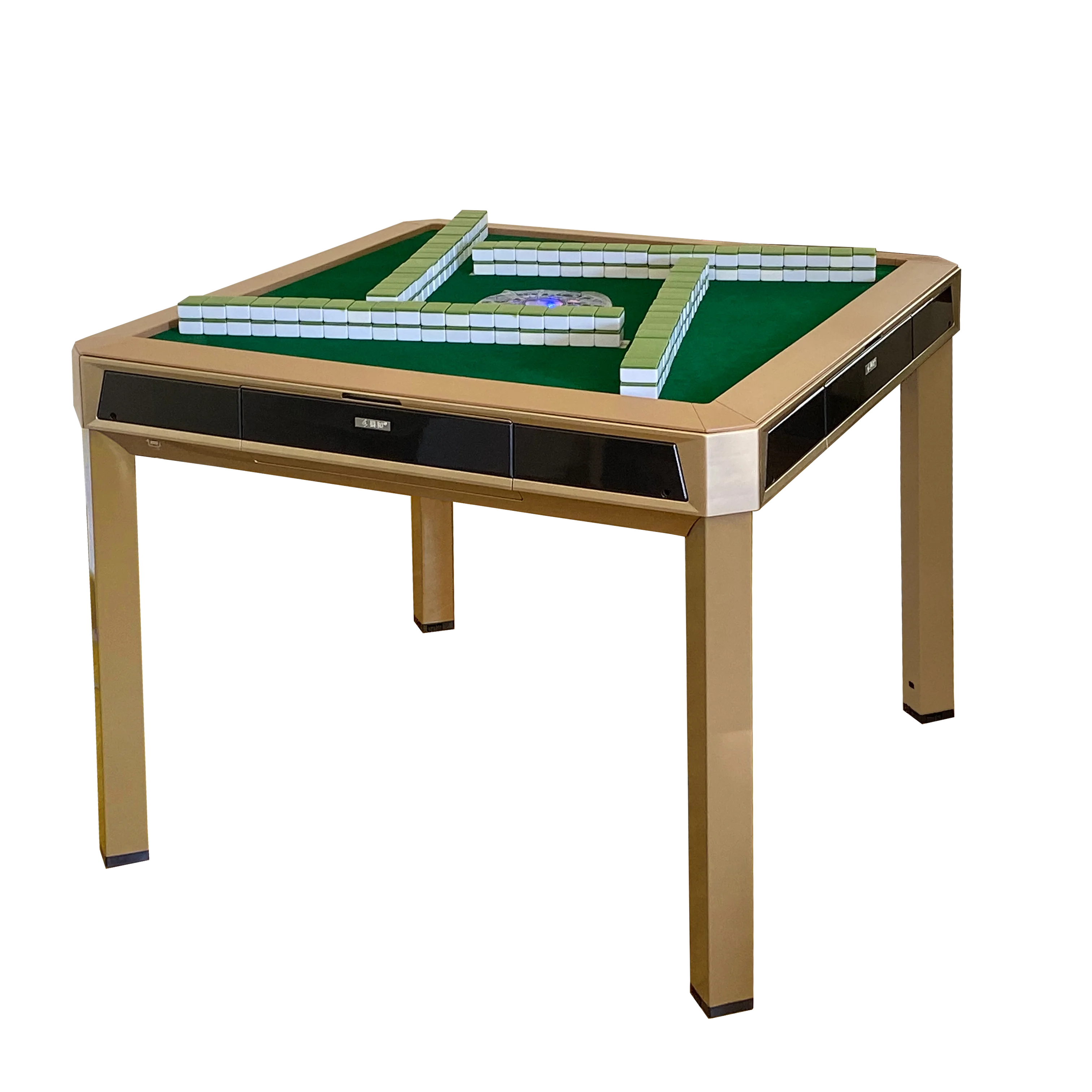 Noiseless Automatic Mahjong Table