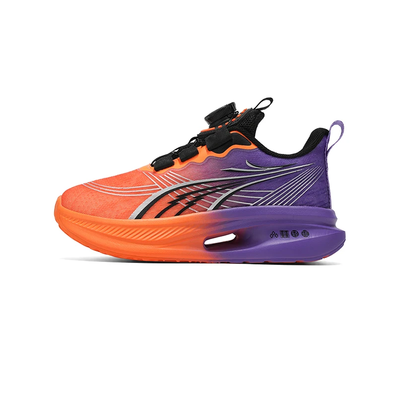

Breathable mesh casual sneakers rotary buckle design running shoes for children teens