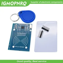 1 szt. MFRC-522 RC522 mfrc 522 RFID RF karta elektroniczna moduł indukcyjny z darmowym S50 karta Fudan breloczek do kluczy MFRC522 dla Arduino