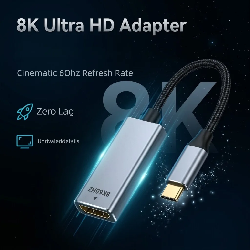 Type-C To Dp 1.4 Fe…