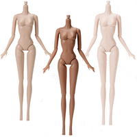 30cm Supermodel Dolls Naked Body Joints Move White/General /Burn Wheat Skin DIY Parts 1/6 Bjd Toys for Girls Head Change Makeup