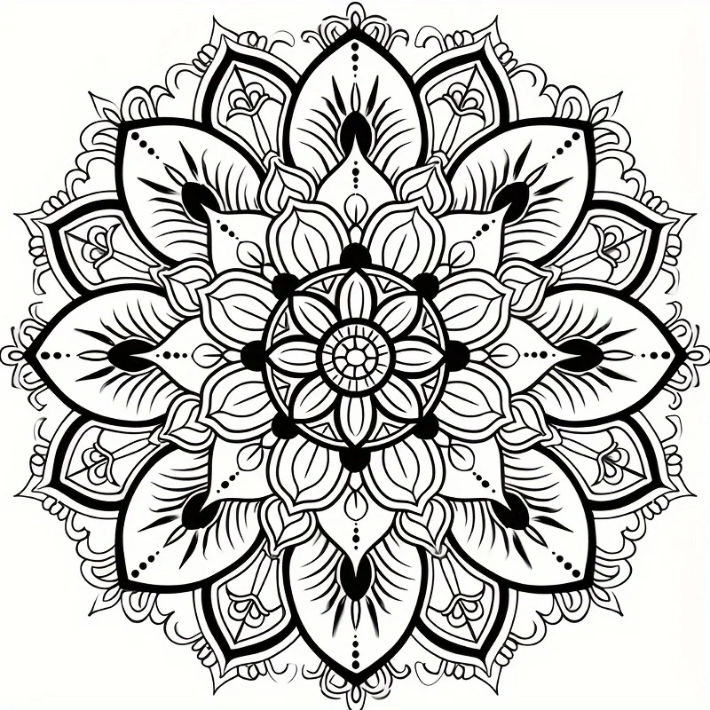 1 st, 25 pagina's kleurboek voor volwassenen stressvermindering 20x20cm |   Perfect voor stressverlichting en cadeaus, tekenbenodigdheden, terug naar