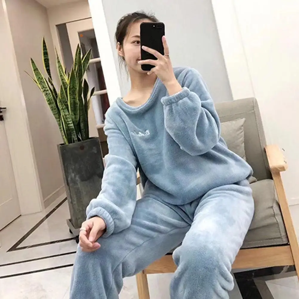 Coral Velvet Warm Pants 2023 New Suit for Men and Women in Winter Warm Plush Loose Housewear Pajamas Sportswear Room Underwear