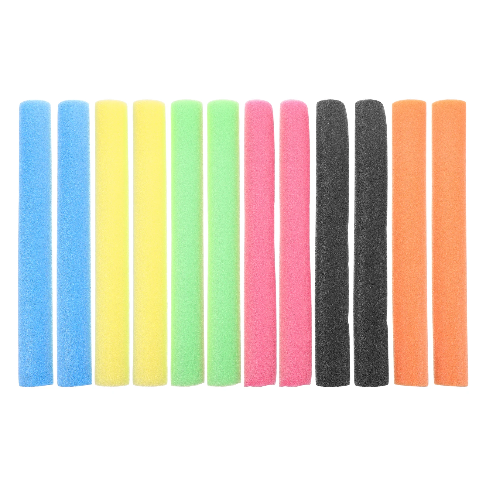 

12 Pcs Trampoline Railing Foam Tubes Protective Covers Jumping Bed Poles Padding Anti Collision Soft Material Universal Fit