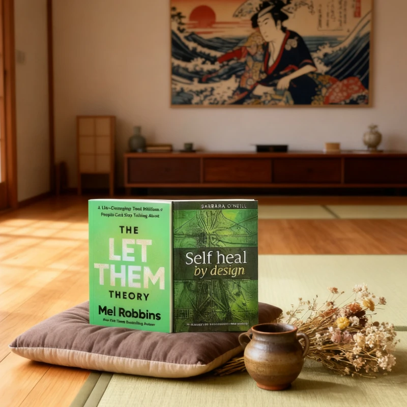 「The Let Them Theory」+「Self Heal by Design」は、習慣形成や健康管理を志す個人の成長愛好家に適しています。